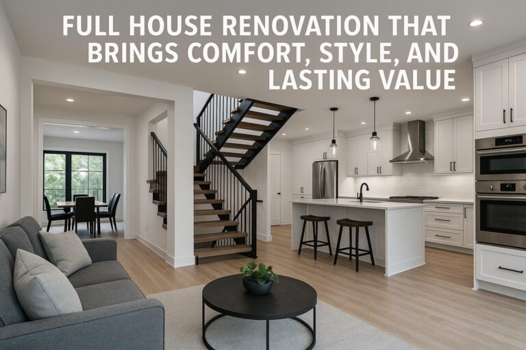 full house renovation